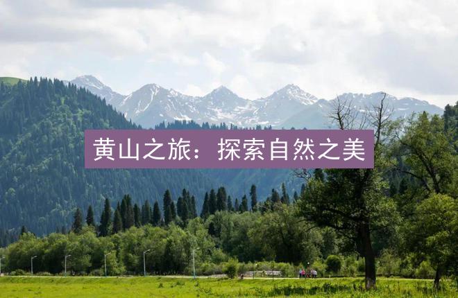 黄山之旅：探索自然之美