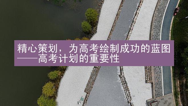 精心策划，为高考绘制成功的蓝图——高考计划的重要性