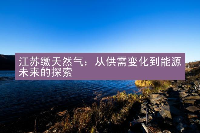 江苏缴天然气：从供需变化到能源未来的探索