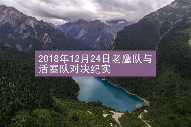 2018年12月24日老鹰队与活塞队对决纪实